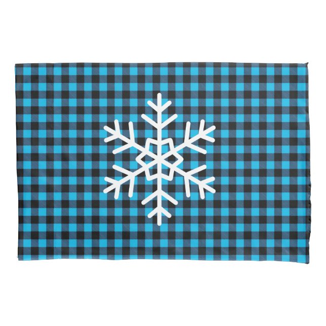 Funda De Cojín Holiday Buffalo Plaid Pillowcase (Anverso)