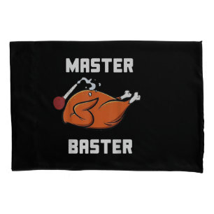 Funda De Cojín Hombre Mujer Maestro Baster Divertido Pavo Baster