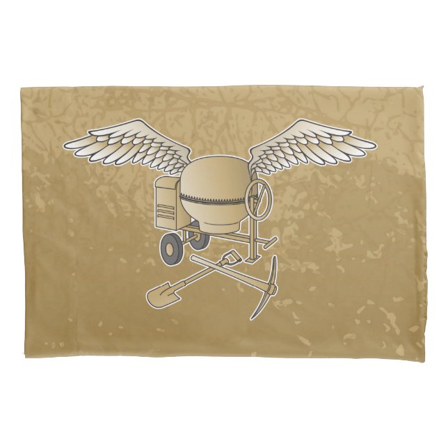 Funda De Cojín Hormigonera beige (Anverso)