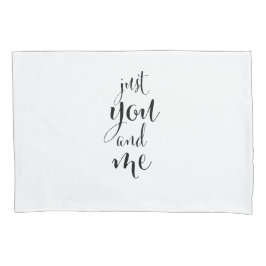 Funda De Cojín Housse Saint-Valentin Élégante "Just You and Me" 