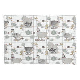 Funda De Cojín Huella de pollo Haute Couture