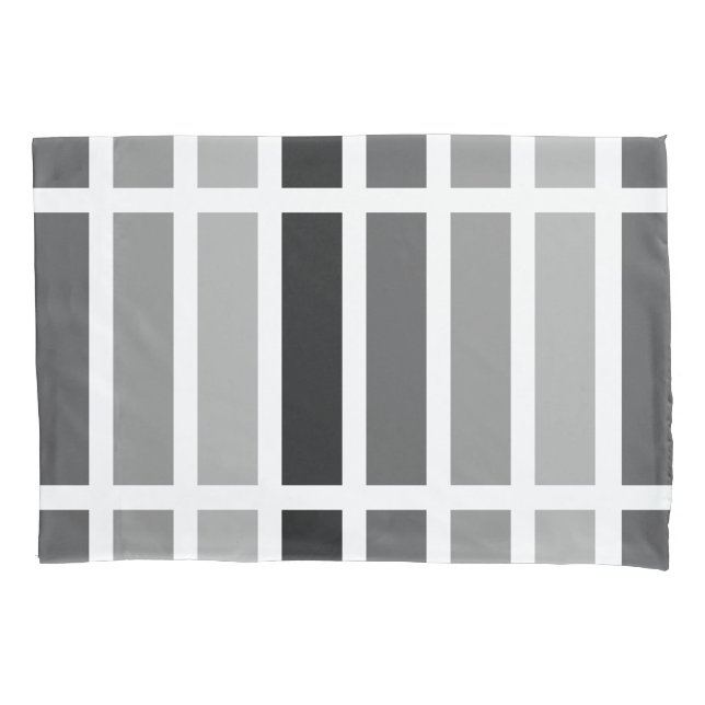 Funda De Cojín Hues de gris plateado (Anverso)