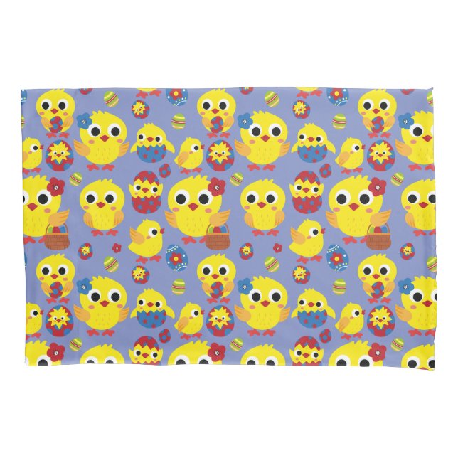 Funda De Cojín Huevos de Pascua Retro Hatch (Anverso)
