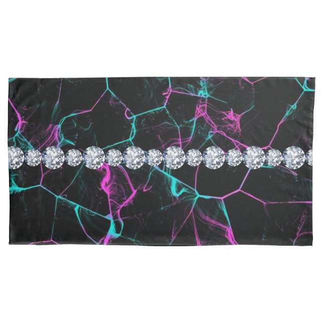 Funda De Cojín Humo negro colorido (Anverso)