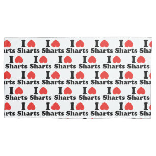 Funda De Cojín I Heart Sharts