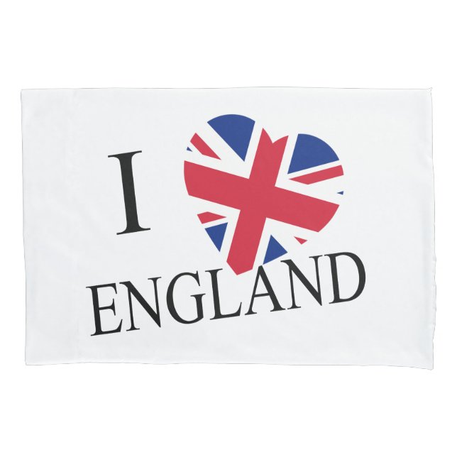 Funda De Cojín I Heartflag England bk pcnt (Anverso)