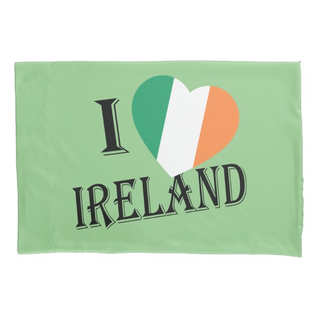 Funda De Cojín I Heartflag Ireland bk pct (Anverso)