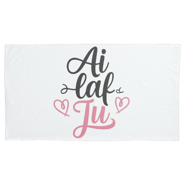 Funda De Cojín I laf ju (Anverso-izquierdo)