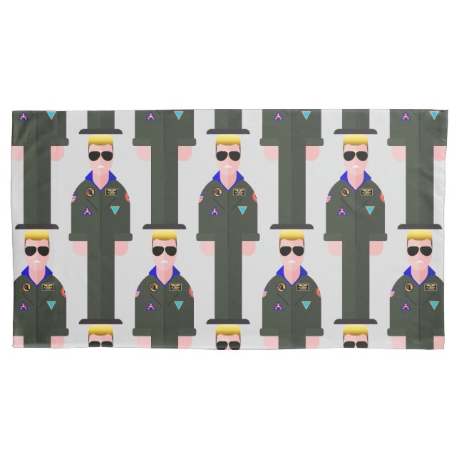 Funda De Cojín Iceman – 80s Movie Icon Pillowcase (Anverso-izquierdo)