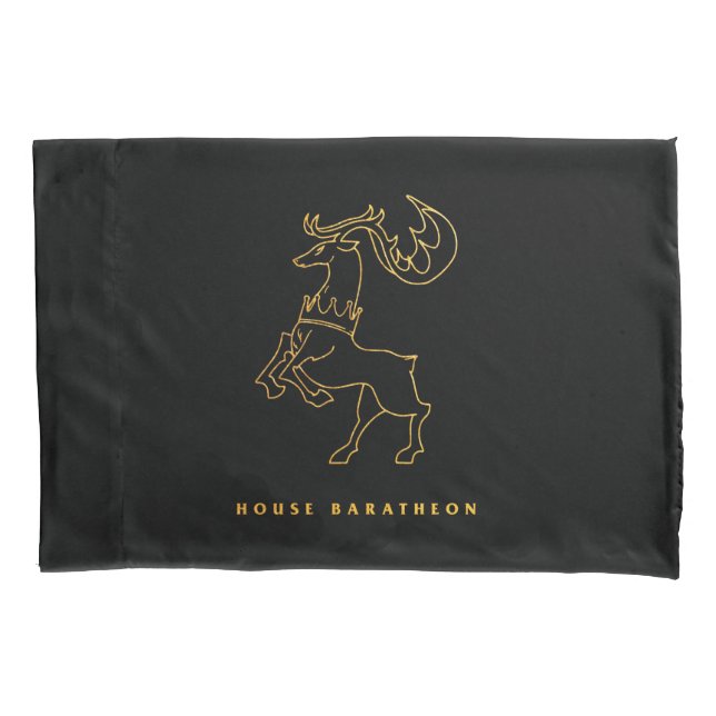 Funda De Cojín Icono de Baratheon House (Anverso)
