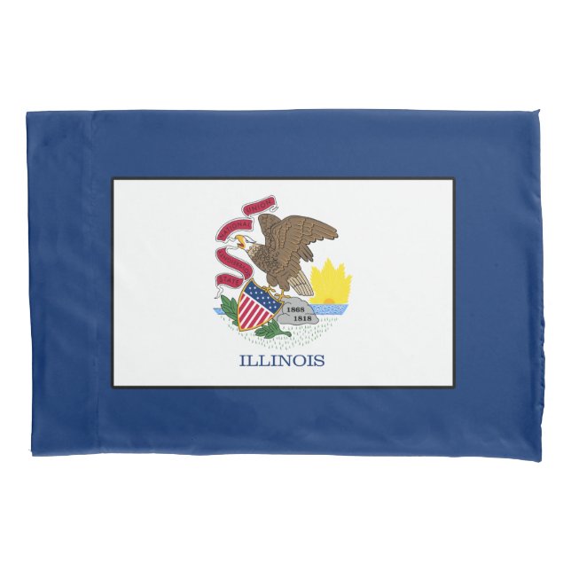Funda De Cojín Illinois (Anverso)