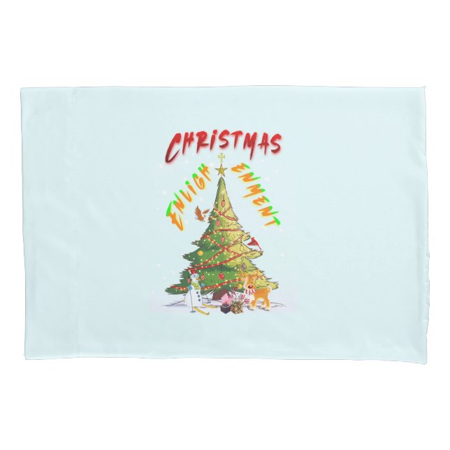 Funda De Cojín Ilustración de navidades (Anverso-izquierdo)
