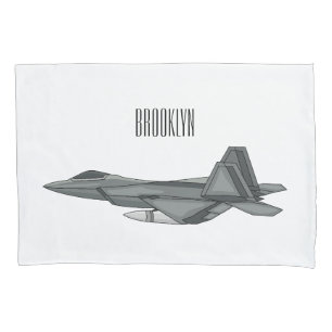 Funda De Cojín Ilustracion de personalizado de aviones de combate