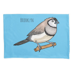 Funda De Cojín Ilustracion de personalizado de pajarita de doble 