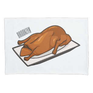Funda De Cojín Ilustracion de personalizado de pato de Peking