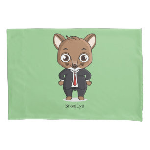 Funda De Cojín Ilustracion de personalizado de rata