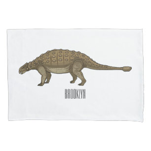 Funda De Cojín Ilustracion personalizado de Ankylosaurus