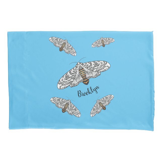 Funda De Cojín Ilustracion personalizado de mariposa leopardo gig (Anverso)