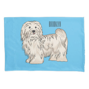 Funda De Cojín Ilustracion personalizado de perro de La Habana