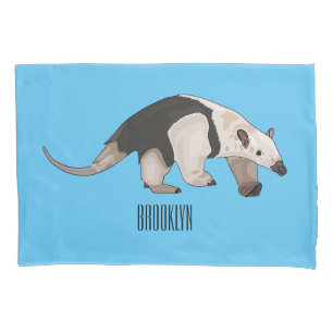 Funda De Cojín Ilustracion personalizado de Tamandua