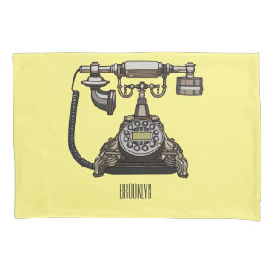 Funda De Cojín Ilustracion personalizado de teléfono