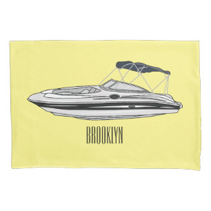 Funda De Cojín Ilustracion personalizado en motocicleta