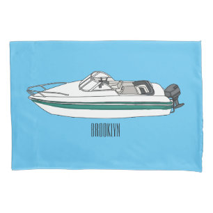 Funda De Cojín Ilustracion personalizado en motocicleta