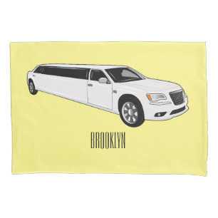 Funda De Cojín Ilustracion personalizado limusina