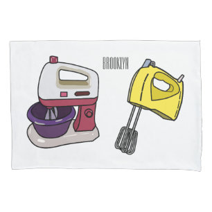 Funda De Cojín Ilustracion personalizado mezclador