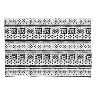 Funda De Cojín Impresión de arte tribal de Boho étnico