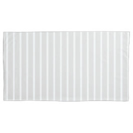 Funda De Cojín Impresión de rayas grises modernas