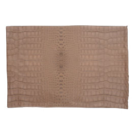 Funda De Cojín Impresión de textura del ligador de Tan