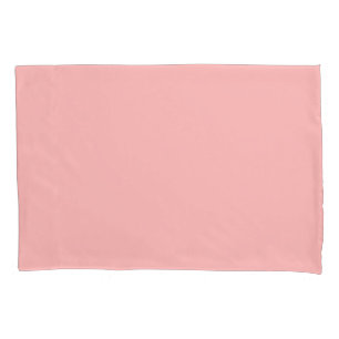 Funda De Cojín Impresión en color rosa rosa de color sólido