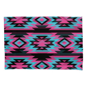 Funda De Cojín Indio étnico-americano: Motivos aztecos.