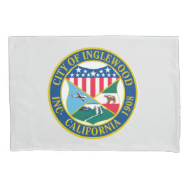 Funda De Cojín Inglewood California City Seal