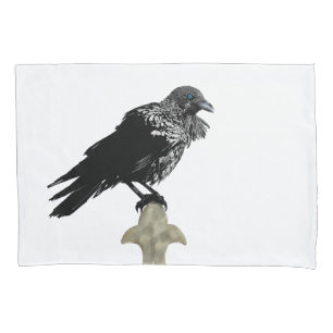 Funda De Cojín Inked Raven