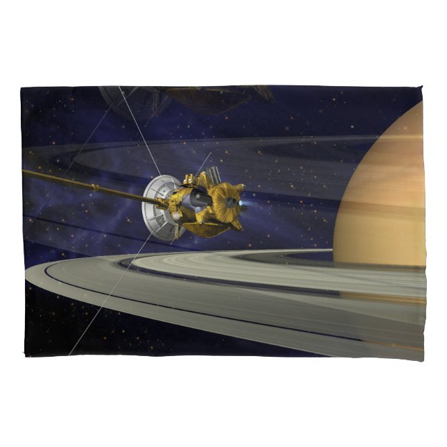Funda De Cojín Inserción de órbita saturada de Cassini (Anverso)