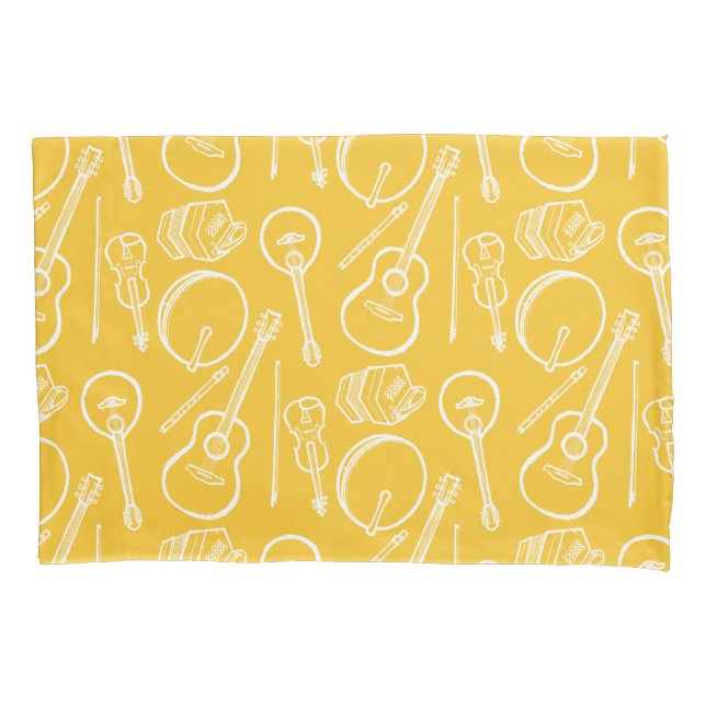 Funda De Cojín Instrumentos musicales irlandeses estándar de un s (Anverso)