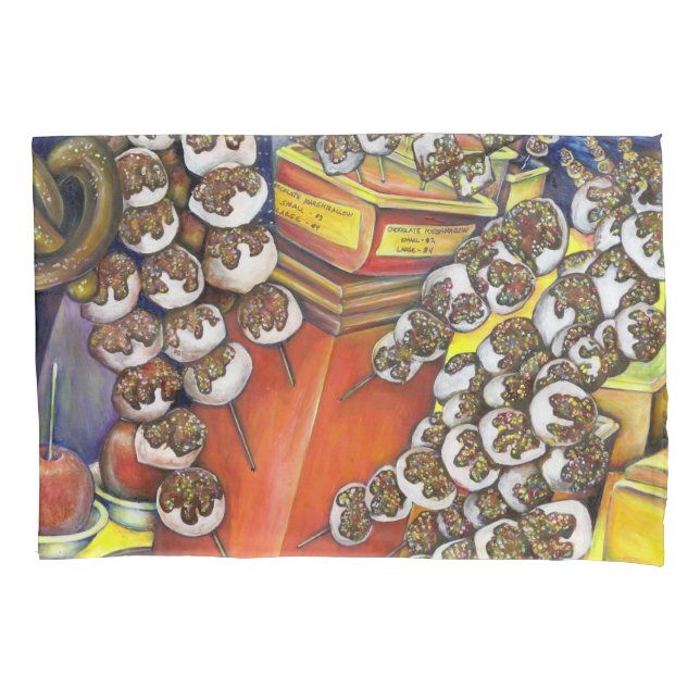 Funda De Cojín Intersección entre el espacio y el comercio (Anverso)