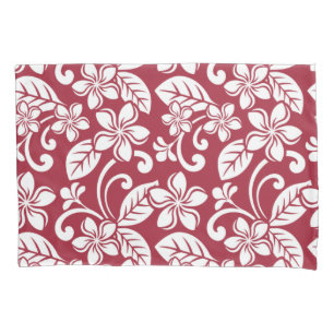 FUNDA DE COJÍN ISLAND PLUMERIA (CARDINAL RED)