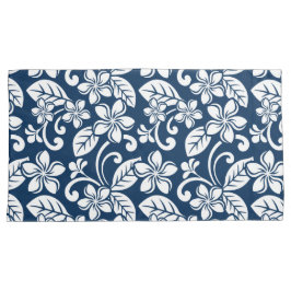 FUNDA DE COJÍN ISLAND PLUMERIA (NAVY BLUE)