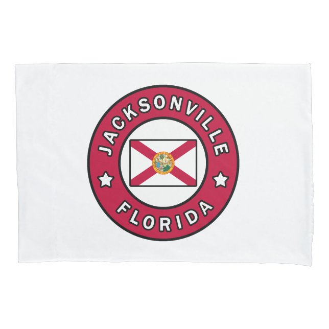 Funda De Cojín Jacksonville Florida (Anverso)