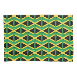 Funda De Cojín JAMAICA FLAG MAP Patriótico Personalizado Reversib