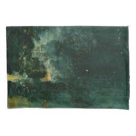 Funda De Cojín James Whistler - Nocturne en negro y oro
