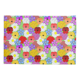 Funda De Cojín Jardín de flores