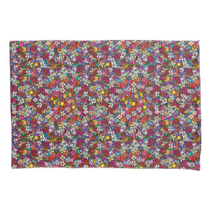 Funda De Cojín Jardín Floral Alegre