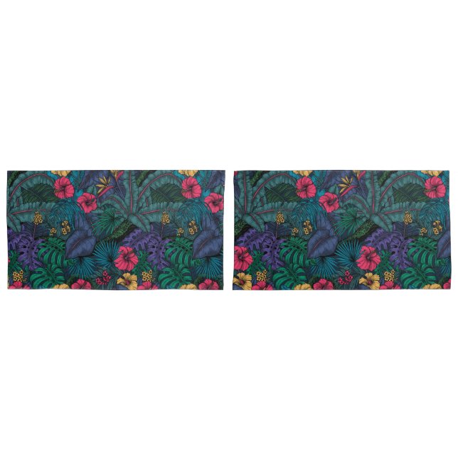 Funda De Cojín Jardín tropical (Anverso - Set)