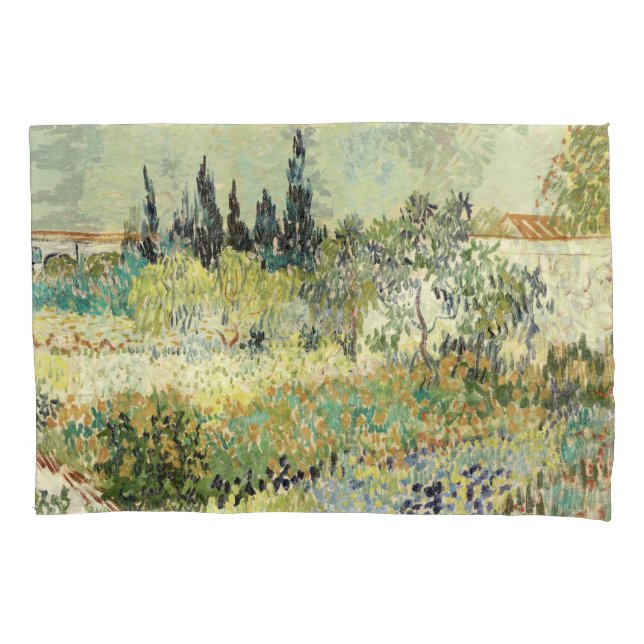 Funda De Cojín Jardín Vincent Van Gogh en Arles (Anverso)