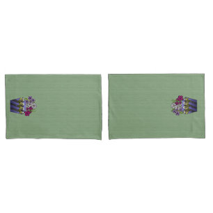 Funda De Cojín Jarrón de lirios Craftsman