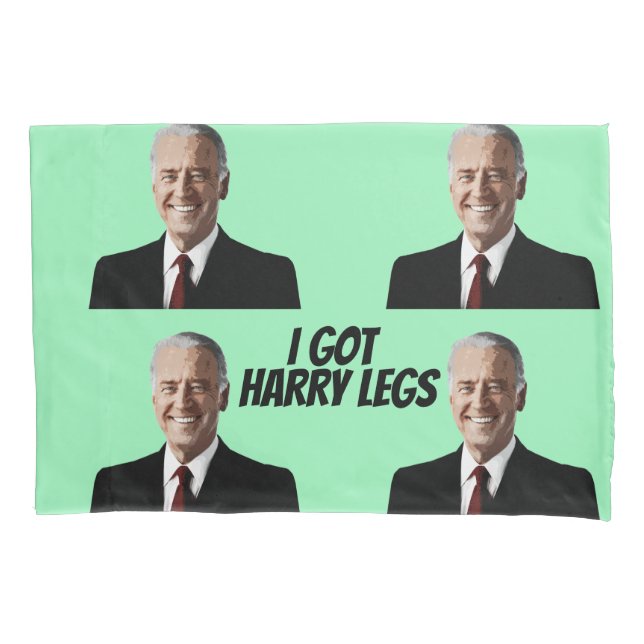 FUNDA DE COJÍN JOE BIDEN HARRY LEGS PILLOWCASES (Anverso)